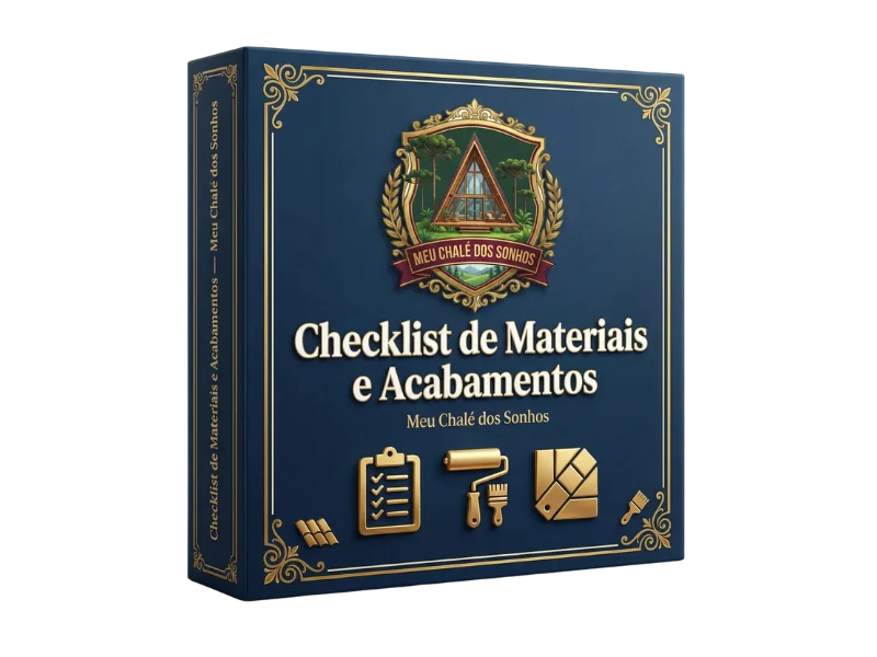 Checklist de Materiais e Acabamentos
