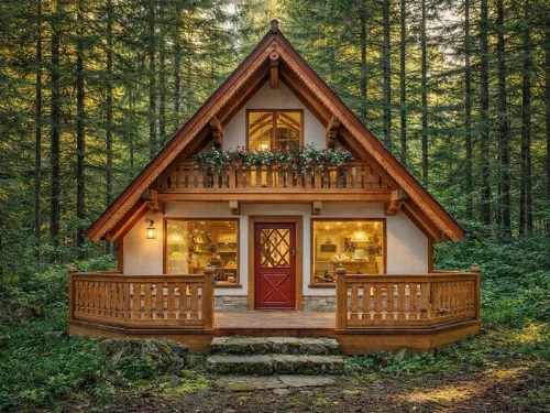 Chalés Estilo Suíço