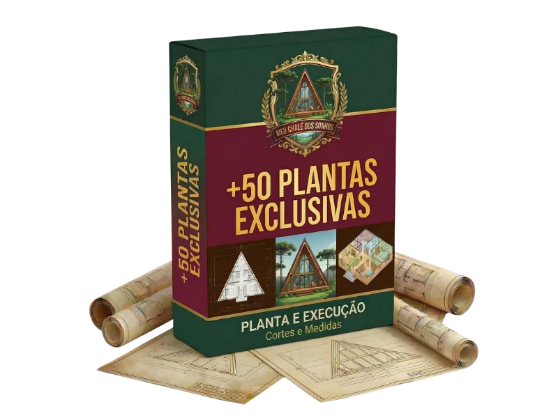Mockup Meu Chalé dos Sonhos com +50 Plantas Exclusivas