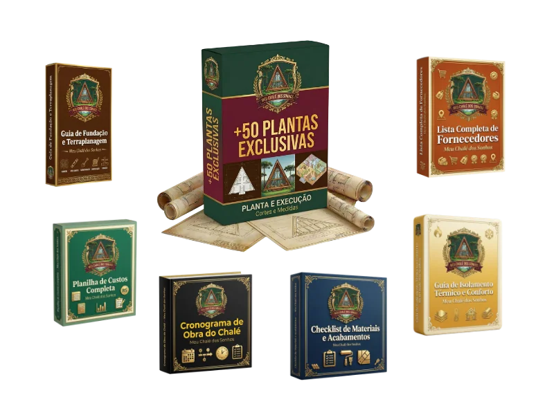 Plano Premium Meu Chalé dos Sonhos com todos os bônus